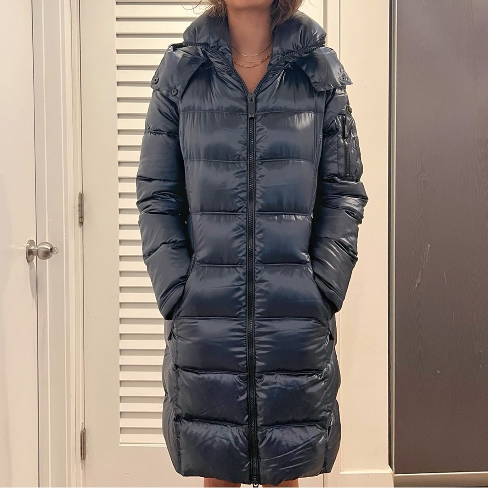 BCBG Max Azaria Quilted Puffer Coat - Picture 12 of 14